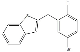 2-(5-溴-2-氟芐基)苯并噻吩