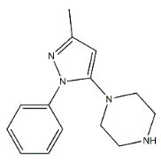 1-(3-Methyl-1-phenyl-5-pyrazolyl)piperazine