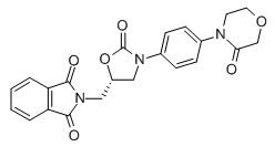 (S)-2-((2-Oxo-3-(4-(3-oxomorpholino)phenyl)oxazolidin-5-yl)methyl)isoindoline-1,3-dione