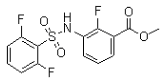 3-[[(2,6-二氟苯基)磺?；鵠氨基]-2-氟苯甲酸甲酯