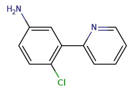 4-氯-3-(2-吡啶基)苯胺