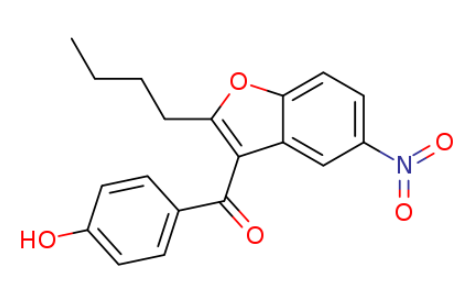 2-丁基-3-(4-羥基苯甲酰基)-5-硝基苯并呋喃