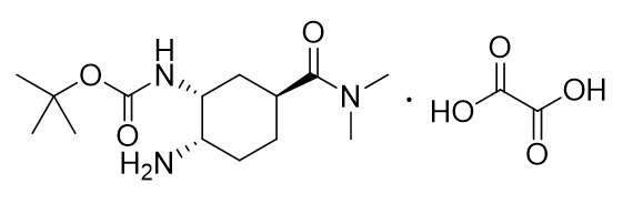 [(1R,2S,5S)-2-氨基-5-(二甲基氨基甲?；?環(huán)己基]氨基甲酸叔丁酯草酸鹽