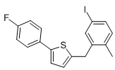 2-(4-Fluorophenyl)-5-[(5-iodo-2-methylphenyl)methyl]thiophene