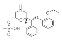 Reboxetine mesylate